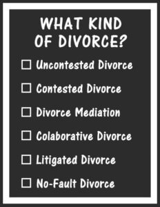 Types of Divorce on Long Island