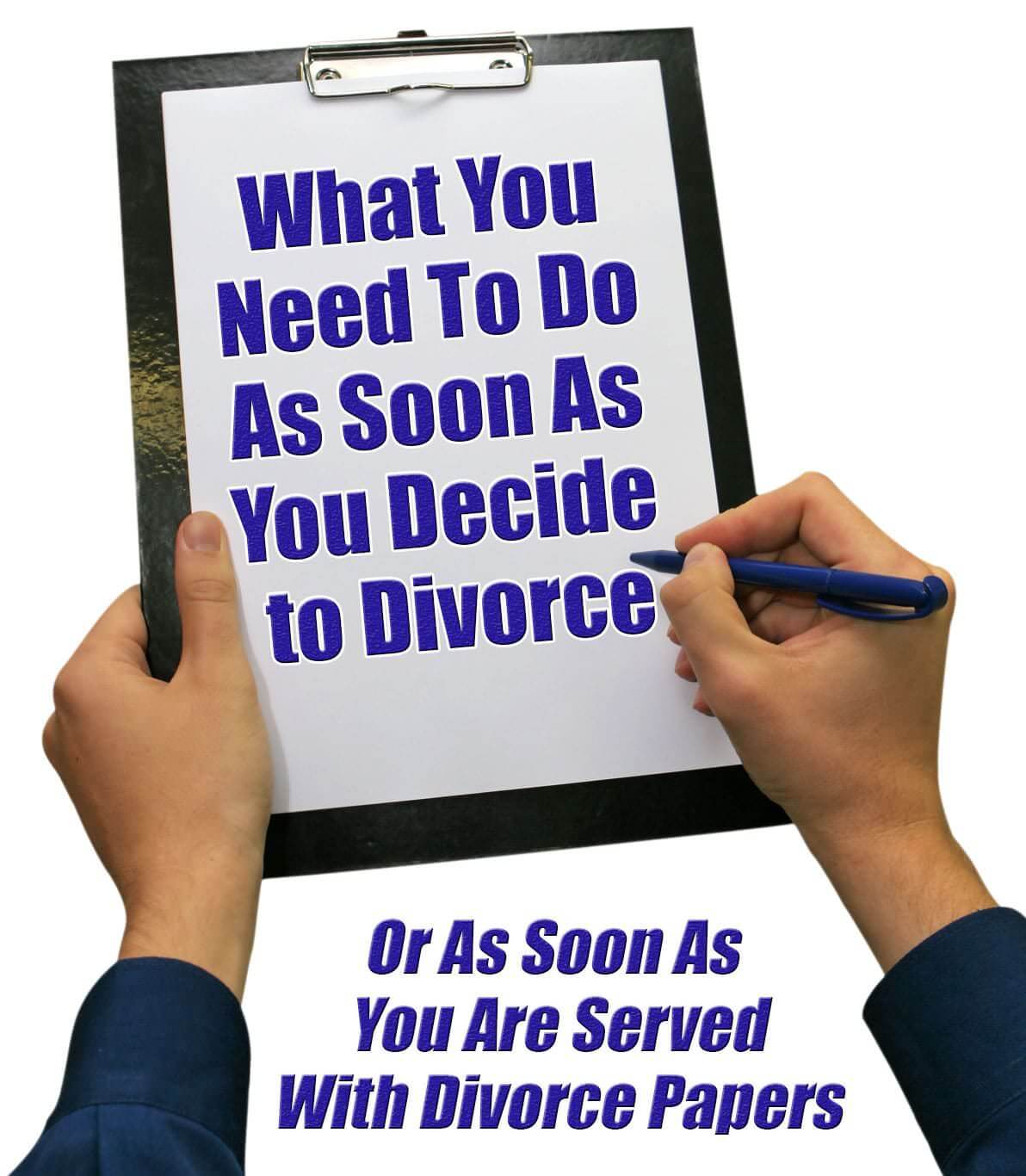 divorce what to do now