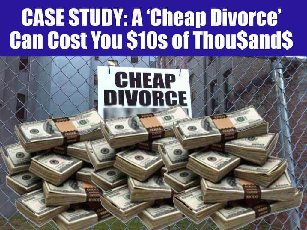 case study cheap divorce 1