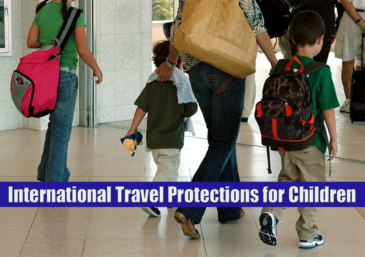 International Travel Protections for Long Island children
