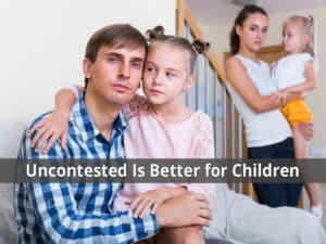 Uncontested divorce better for children