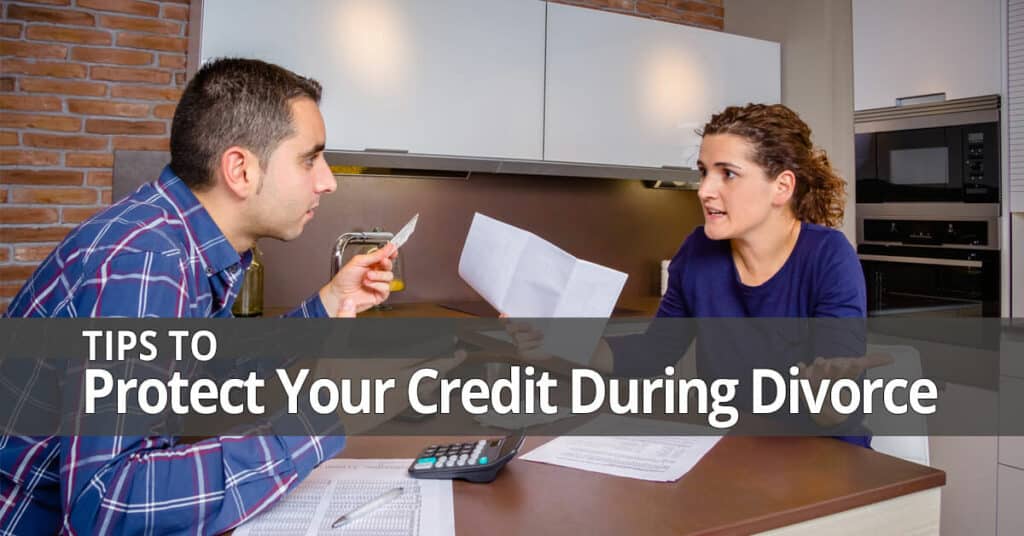 protect credit during divorce Long Island NY