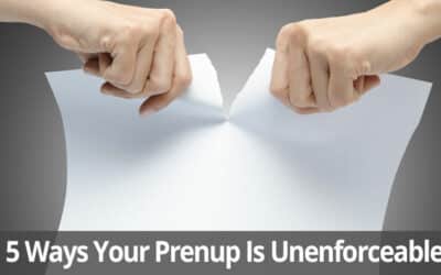 5 Reasons Long Island Prenuptial and Postnuptial Agreements Could Be Found Unenforceable