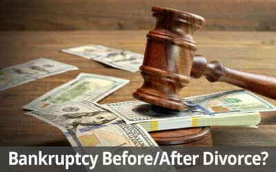 Filing Bankruptcy Before or After Getting a Long Island Divorce