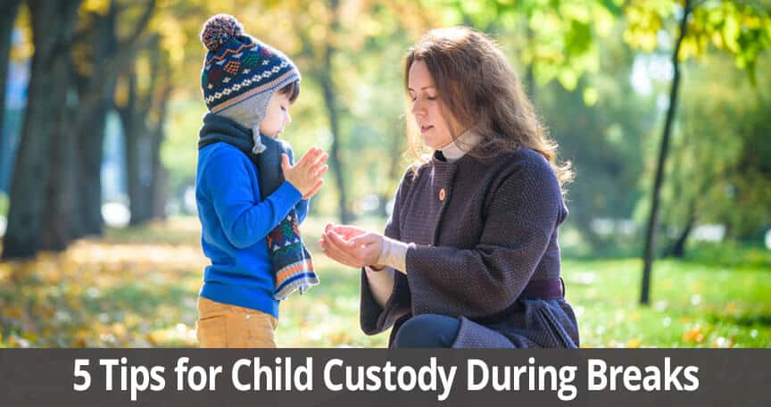 child custdy during school breaks tips