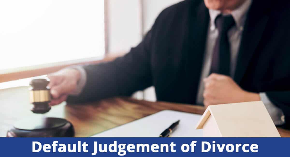 default judgement of divorce
