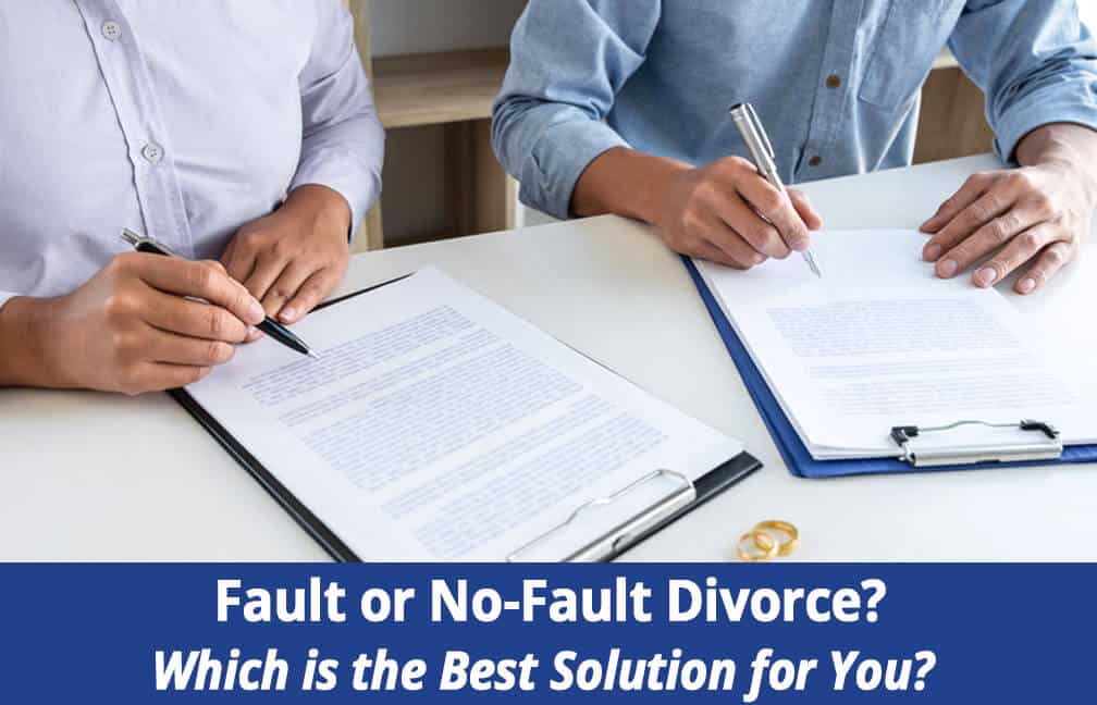 fault or no-fault divorce