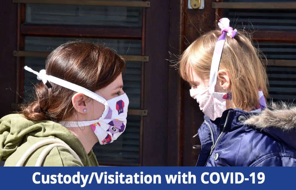 child custody visitation coronavirus