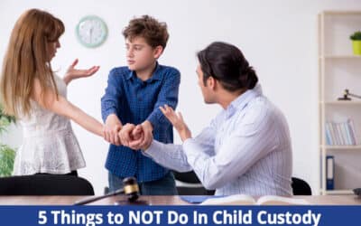 6 Things to NOT Do When Negotiating Child Custody