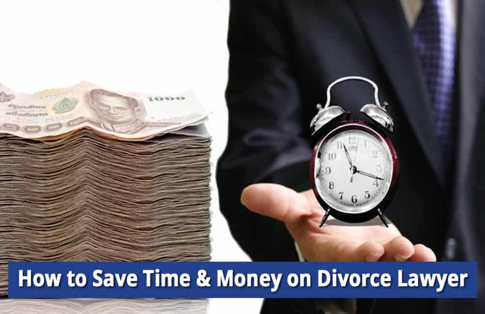 save time money on divorce lawyer