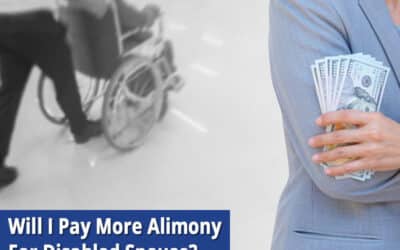 Will I Pay More Alimony If My Spouse Has a Disability?