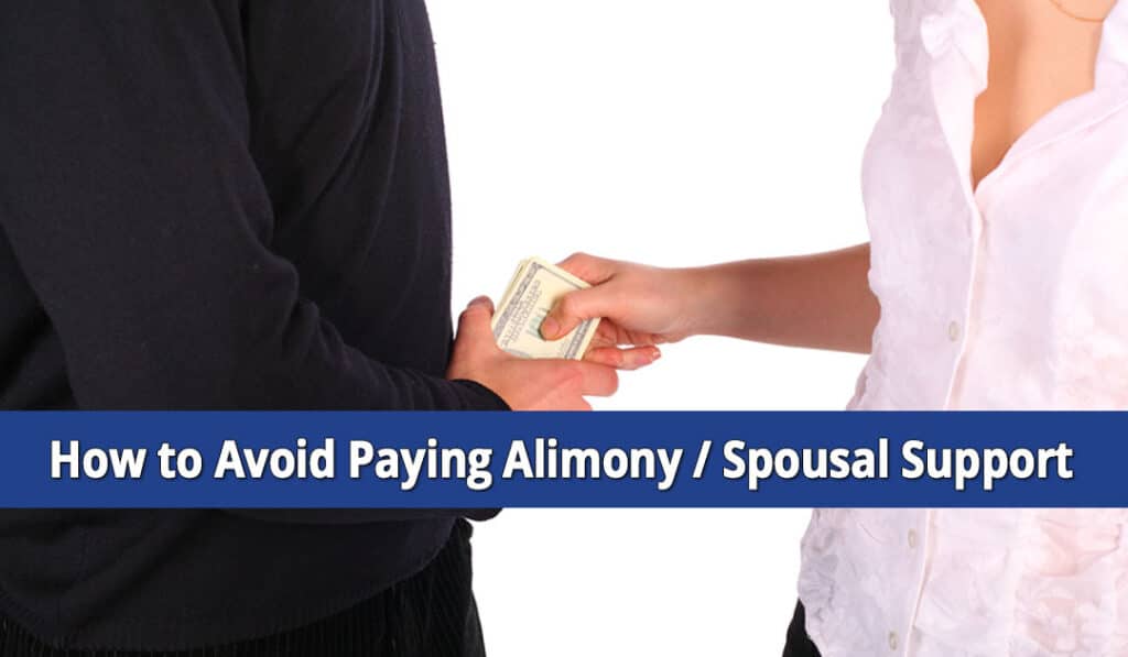 How to Avoid Paying Alimony or Spousal Support In New York