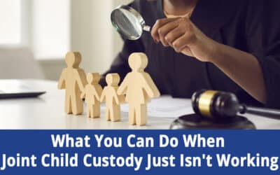 When Joint Child Custody Isn’t Working After NY Divorce