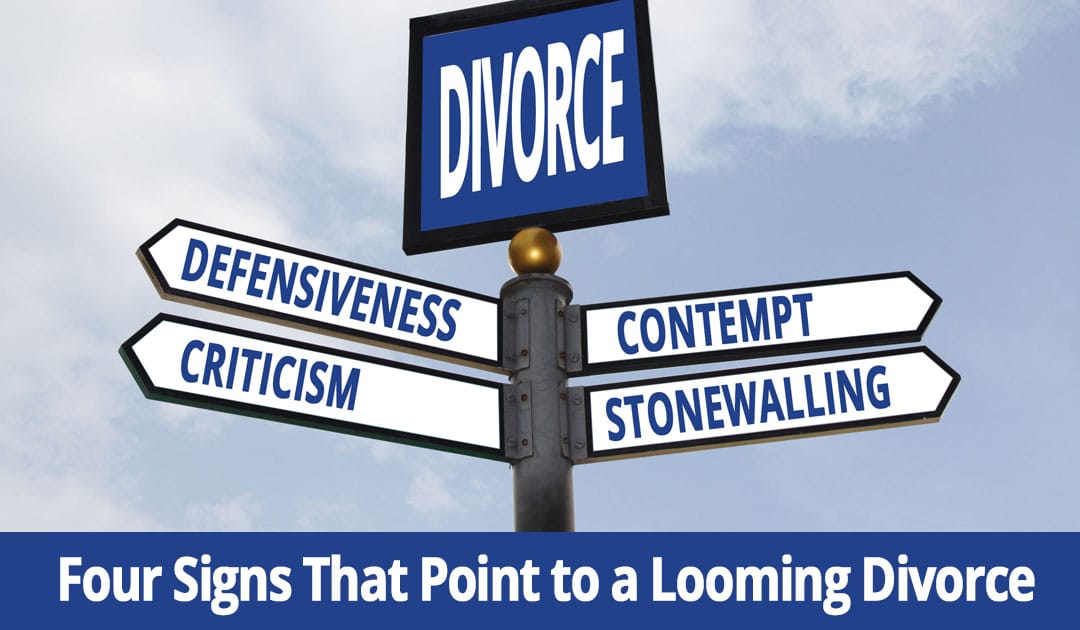 Four Signs That Indicate a Looming Divorce in NY