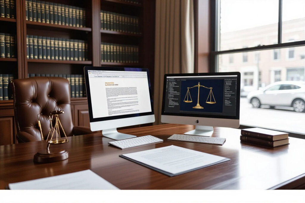 lawyer desk preparing for child abuse and neglect defense