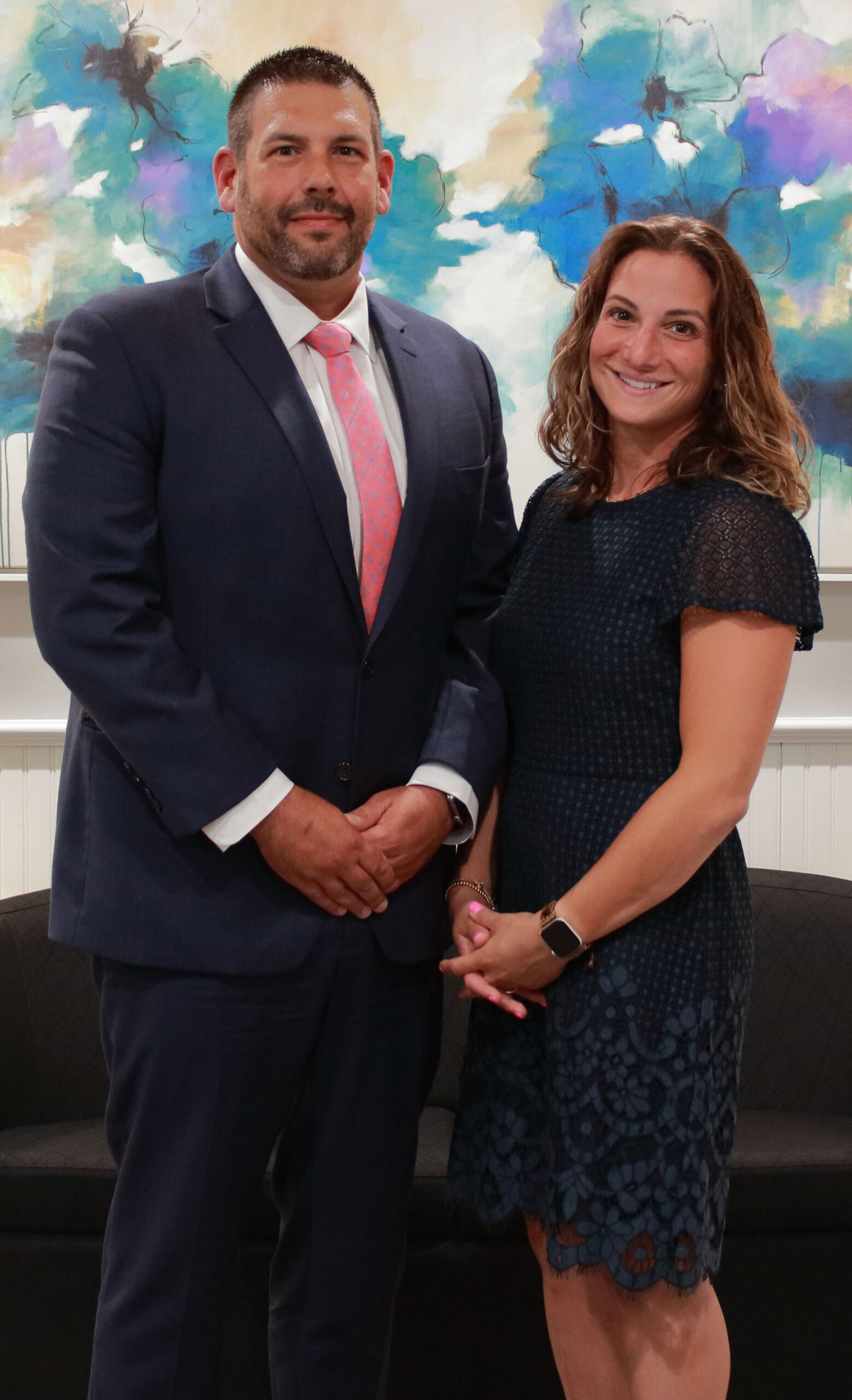 RobChristineStand-H-Cropped-tight-V Horberger Verbitsky, P.C. partners Robert E. Hornberger, Esq. and Christine M. Verbitsky, Esq.