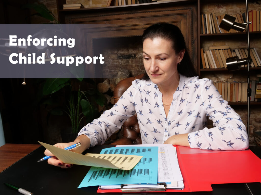 Enforcing child support image
