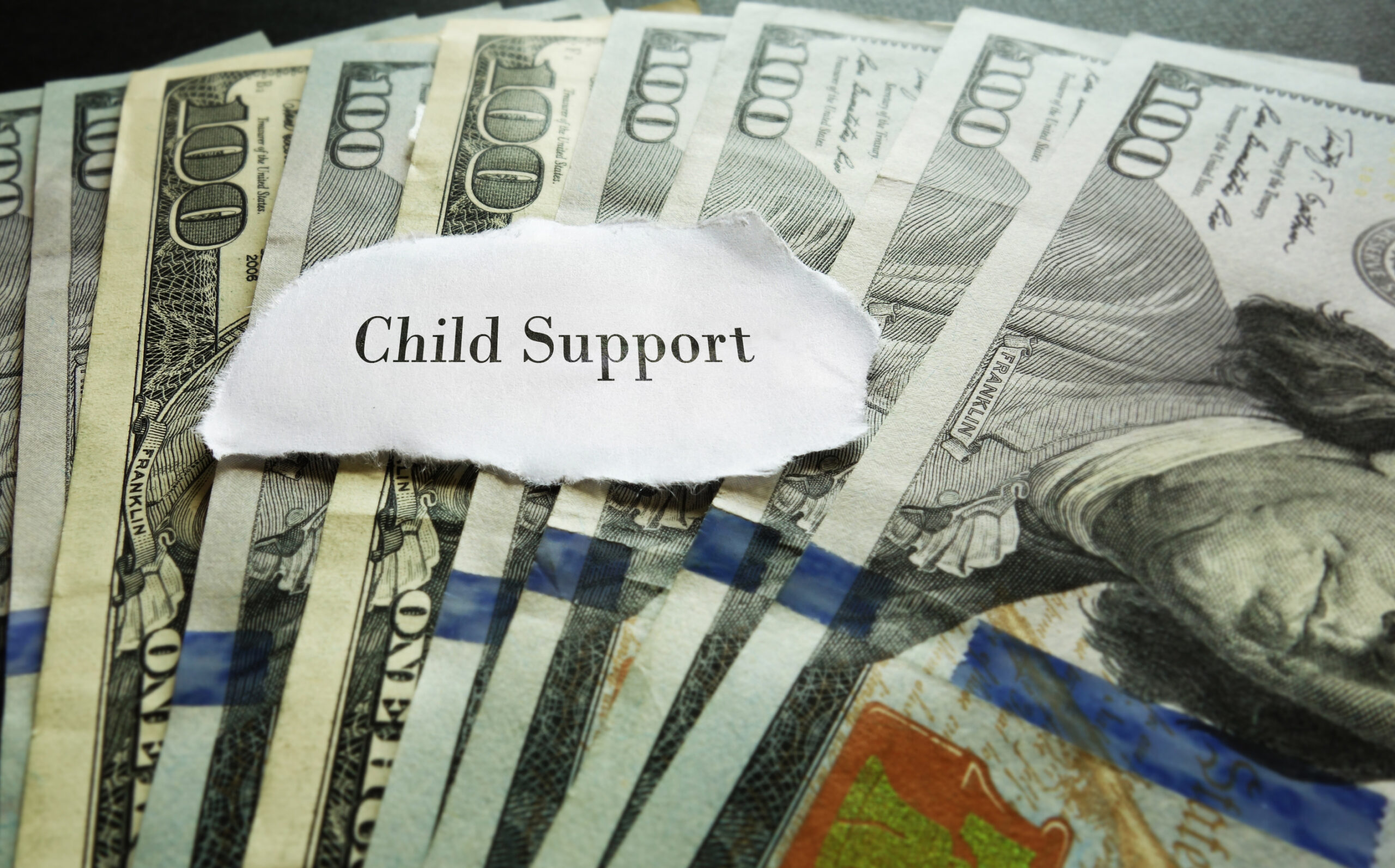dreamstime_l_56571671 child support text on top of pile of bills