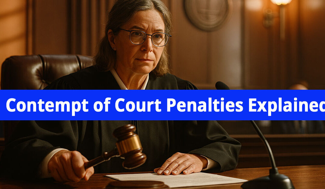 Contempt of Court in Long Island, NY Divorce, Penalties & Legal Remedies Explained