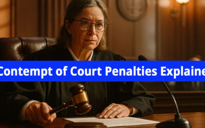 Contempt of Court in Long Island, NY Divorce, Penalties & Legal Remedies Explained