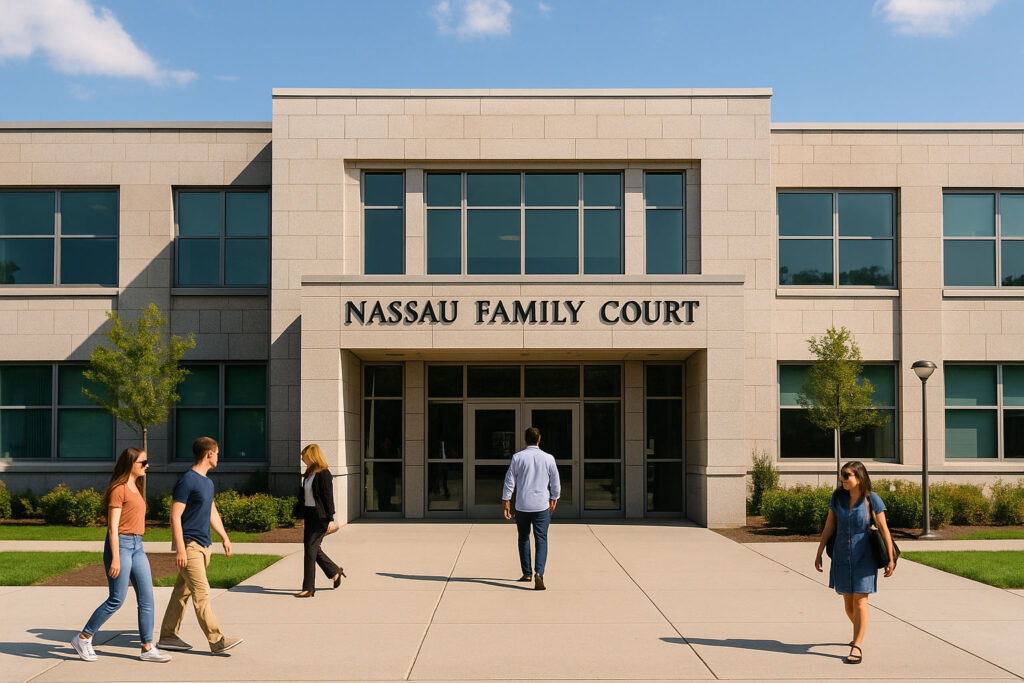 custody violation nassau family court building