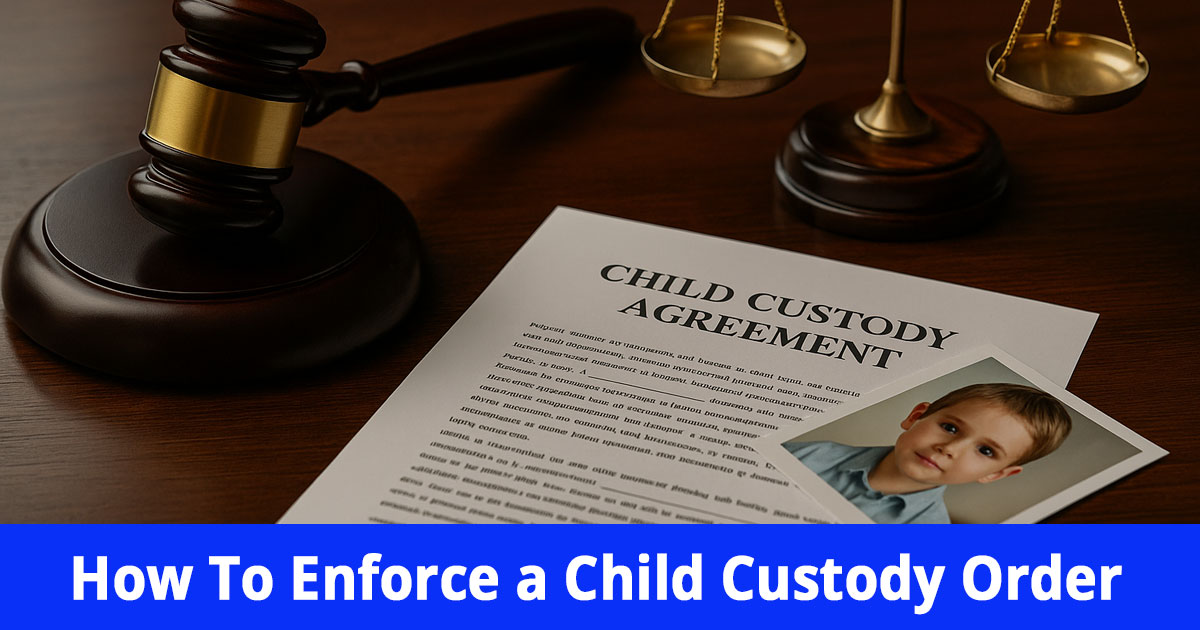 how to enforce a child custody agreement on Long Island