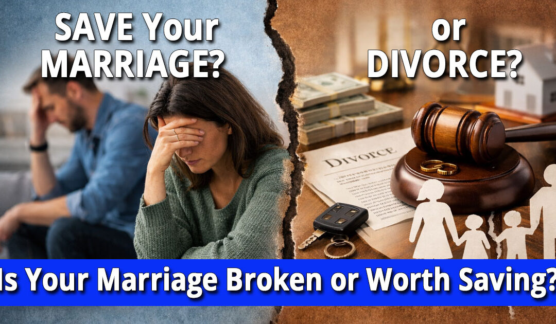 Is Your Marriage Broken or Worth Saving?