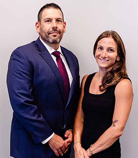 The Long Island Divorce & Family Law Group, Horberger Verbitsky, P.C. partners Robert E. Hornberger, Esq and Christine M. Verbitsky, Esq.